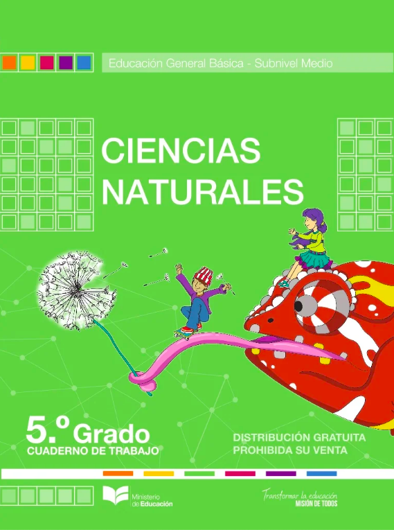 cuaderno de trabajo ciencias naturales 5 resuelto